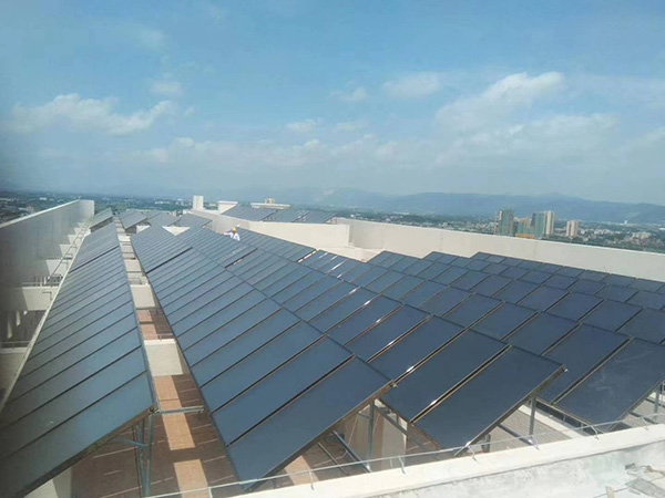 中建五局员工宿舍热水...